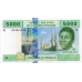 P409A Gabon - 5000 Francs Year 2002